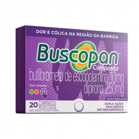 Buscopan Composto 10mg + 250mg (Demostração)